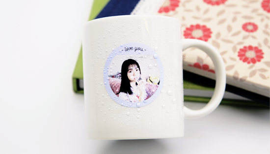 정사각스티커 방수 유포지